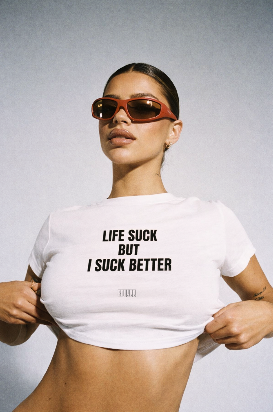 T-shirt: Life suck