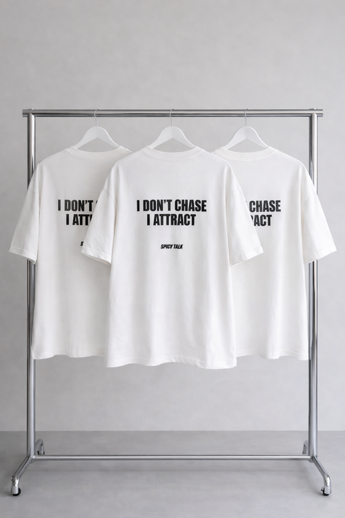 T-shirt I don´t chase I attract